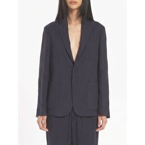 Barena Women Barena Single-Breasted Linen Blend Blazer